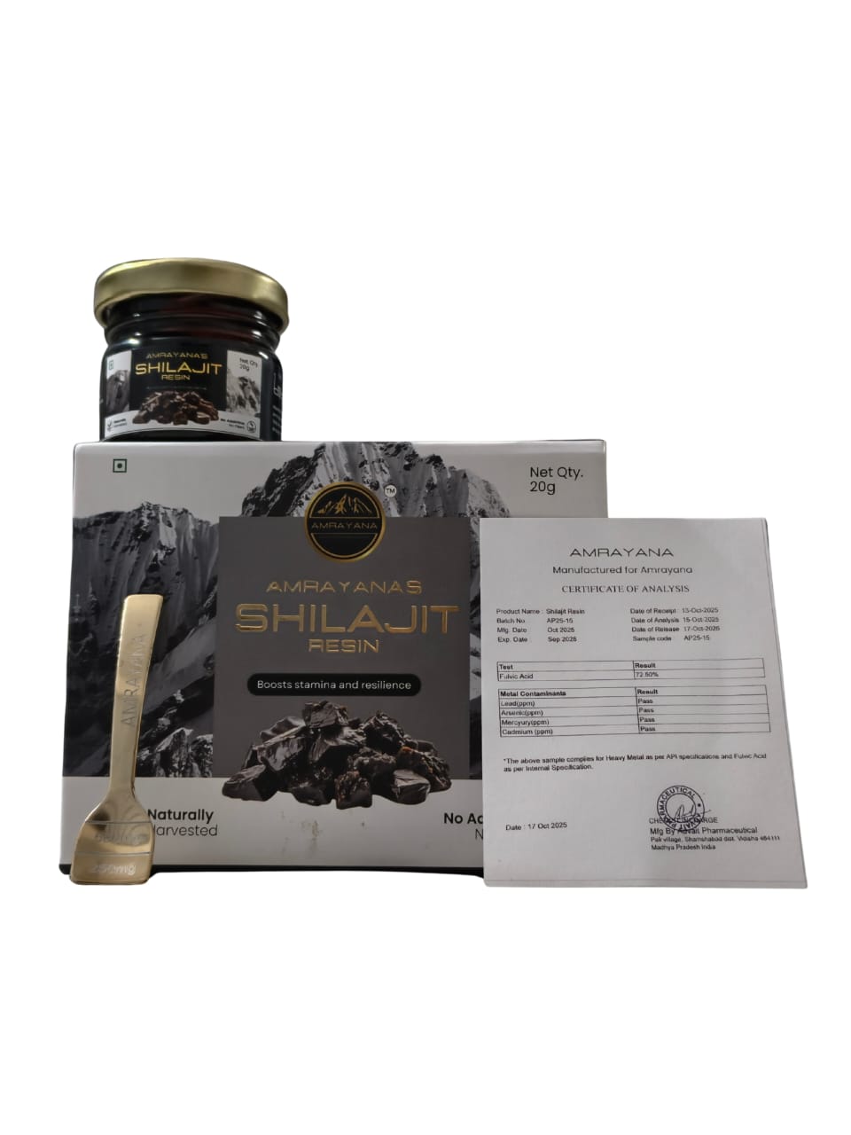 Amrayana Shilajit Resin 20g