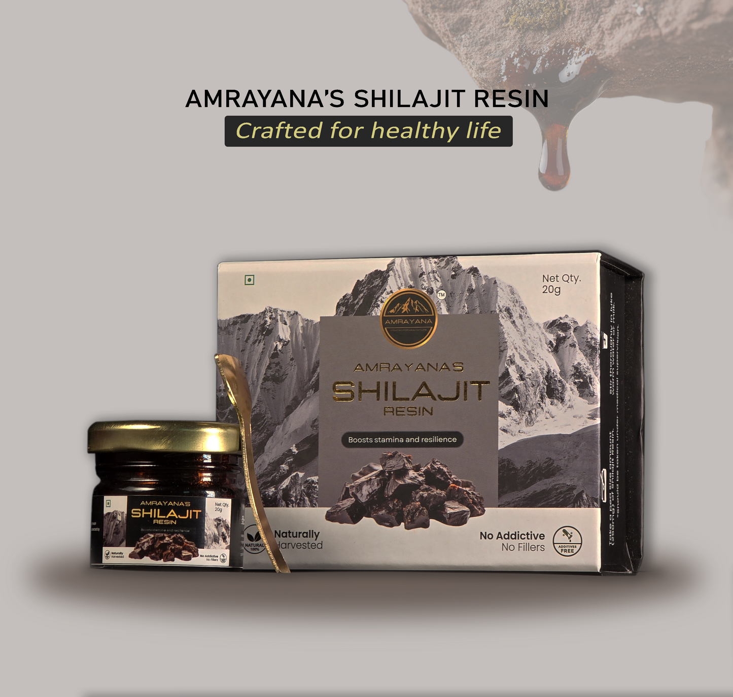 Amrayana Shilajit Resin 20g